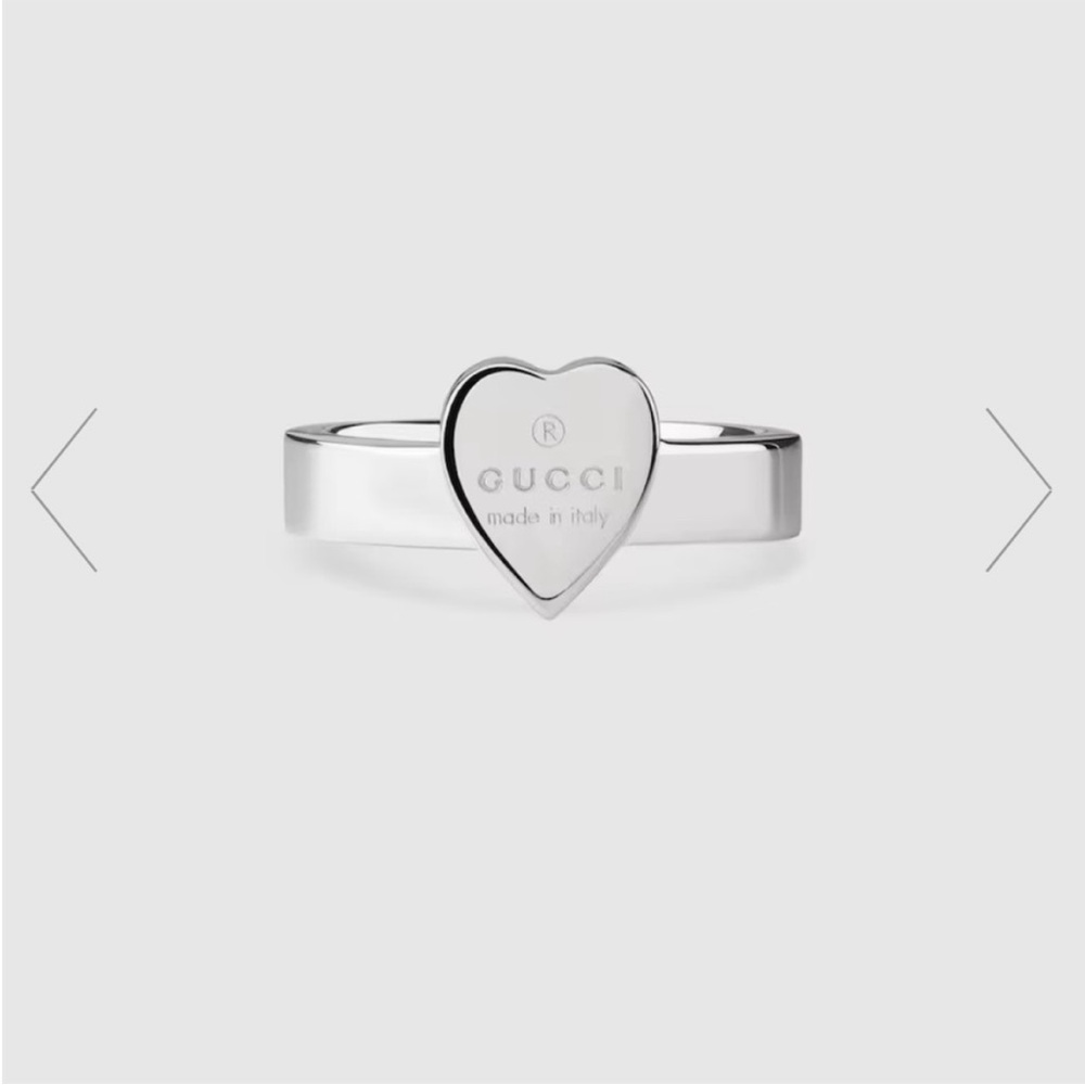 🔥❤️ TRADEMARK RING WITH HEART PENDANT - Picture 4 of 7